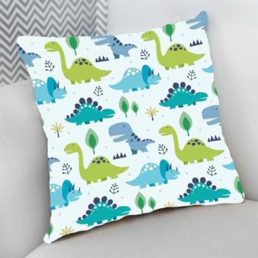 Imagem de Almofada Decorativa Cheia c/ Zíper 40x40Infantil Kids Estampa Desenhos