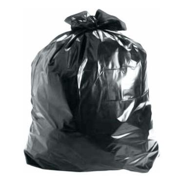 Imagem de Saco De Lixo Super Reforçado Preto 50 Litros Com 50 Unidade - HIGIPACK
