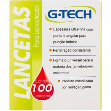 Imagem de Lancetas para lancetador G-TECH