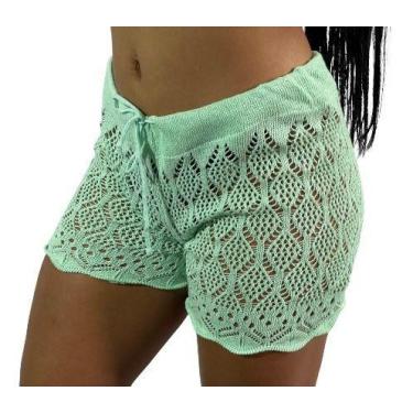 Imagem de Shorts Saída De Praia Feminino Rendado - R01 - Fanáticos Por Cintas, V