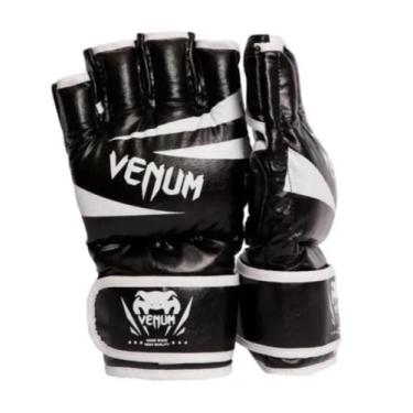 Imagem de Luva de mma venum challenger - preto/branco, G