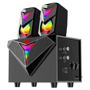 Imagem de Caixa de Som Redragon GS700 Toccata RGB Preto