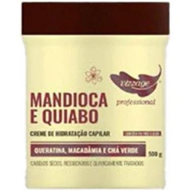 Imagem de Creme de Hidratação mandioca e quiabo 1kg vizzage