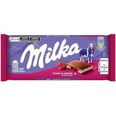 Imagem de Chocolate milka raspberry 100g