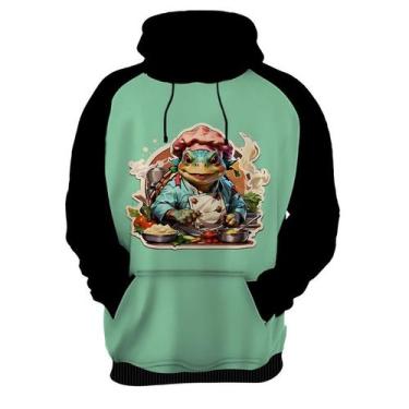 Imagem de Moletom Casaco Blusa Chefe Tartaruga Cozinheira Cozinha 1 - Enjoy Shop