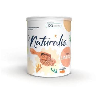 Imagem de Oleo de linhaça 120 capsulas . naturalis - Geral