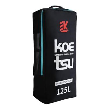 Imagem de LIXADA Mochila Inflável para Prancha de Remo 80L/105L/125L, Grande Capacidade, Resistente A Rasgos para Prancha de Remo E Equipamentos, Mochila para Prancha de Stand-Up, Mochila de Viagem Durável