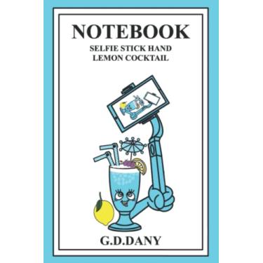 Imagem de NOTEBOOK SELFIE STICK HAND LEMON COCKTAIL