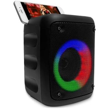 Imagem de Caixa de Som Bluetooth Portátil TWS com Microfone, Rádio FM, USB, SD e Suporte