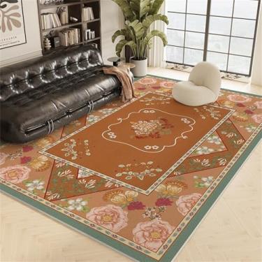 Imagem de HJZSZX Tapete de sala de estar vintage, decoração para casa, quarto, tapete fofo, mesas de centro de área grande, tapete de chão impresso, QH1702, ER, 300x400CM