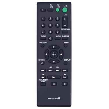 Imagem de Allimity Controle remoto de substituição RMT-D197P RMTD197P compatível com Sony CD DVD Player DVP-SR510H DVP-SR110 DVPSR510H DVPSR110