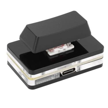 Imagem de Teclado Mecânico Osu Hotswap, Teclado Programável para Pc Definido Pelo Usuário Usb único Teclado Interruptor Vermelho Teclado Mecânico Rgb (Preto)