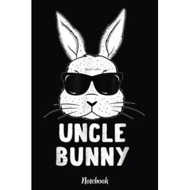Imagem de Uncle Bunny Sunglasses Easter Day Family Matching Group Notebook Vintage: Happy Easter Day Notebook, Easter Journal For Kids, Best Happy Easter ... Easter Day Notebooks 6x9 Inches 110 Pages