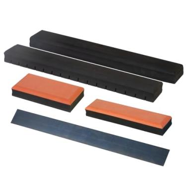 Imagem de Pintando Carro, Kit 4taco Lixador Manual Taco Fatiado E Regua De Massa Quantidade de cascalhos:0;Cor:Laranja