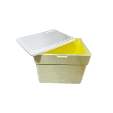 Imagem de Caixa Térmica Isopor 8 Litros para Refrigerante Cerveja - Blook