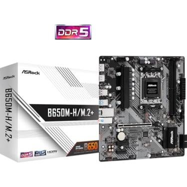 Imagem de Placa Mãe ASRock B650M-H/M.2+, Chipset B650M, Amd AM5, m-ATX, DDR5