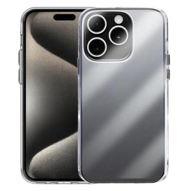 Imagem de Capa Capinha SPACE CASE Clear Ultra Resistência Híbrida Compatível iPhone 15 Pro Max