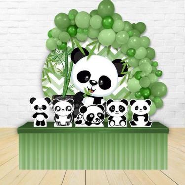 Imagem de KIT FESTA KIT FESTA PAINEL REDONDO Decoração Infantil Urso Ursinho Pan