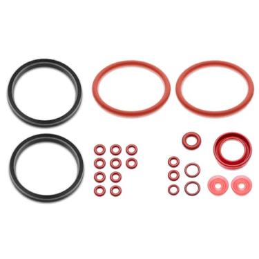 Imagem de namroh.HC Conjunto de vedação de junta Unidade de fermentação Válvula de drenagem de tanque de água e mangueiras de pressão compatíveis com máquinas de café Jura