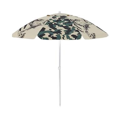 Imagem de Bel - Guarda-Sol Articulado Araguaia em Bagum com Haste de Alumínio 2,00m Tucunaré