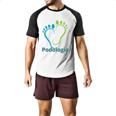 Imagem de Camiseta Raglan Podologia - Alearts, M
