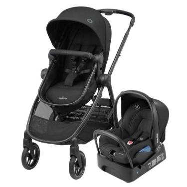Imagem de Carrinho de Bebê com Bebê Conforto Travel System Anna³ Trio Maxi-Cosi 
