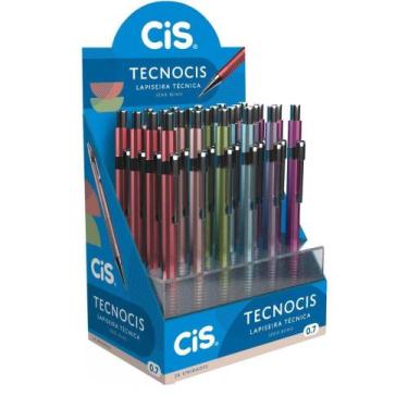 Imagem de Lapiseira 0.7MM Tecno CIS Boho Série Técnica Display com 24 - Sertic