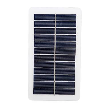 Imagem de Carregador de Painel Solar 5V 2W - Bateria Solar Externa para Dispositivos USB, Fonte de Energia Solar Portátil de 400mA, Solução de Energia Solar Ecológica