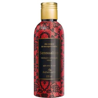 Imagem de Oleo Sensualize Massagem Corporal Pos Banho Relaxa Hidrata - Sofistica
