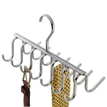 Imagem de Cabide de metal iDesign Axis, 14 ganchos, prateado