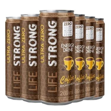 Imagem de Energético Life Strong Energy Drink 6 unidades Coffee