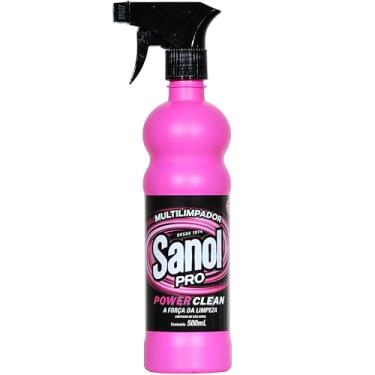 Imagem de Desengraxante Power Clean, Sanol Pró, 500ml, Rosa
