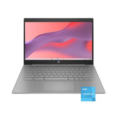 Imagem de HP - Laptop Chromebook de 14" - Intel Celeron - 4 GB de memória - 64 GB eMMC - Cinza moderno-14A-NE0013DX