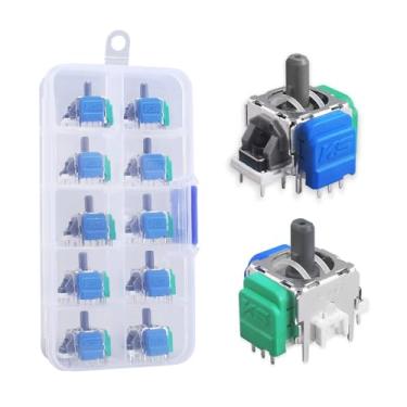 Imagem de VGBUS Qualitied TMR Electromagnetic Hall Effect Joystick Replacement for Xbox one/PS5/PS4/Switch Pro/Xbox one elite-10 Packs (TMR XBOX ONE)