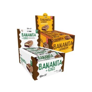 Imagem de Combo Bananita Coco Amendoim Latam Fit Zero Açúcar