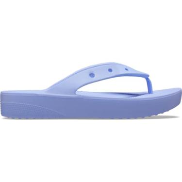 Imagem de Chinelo crocs classic plataform flip moon jelly - 34