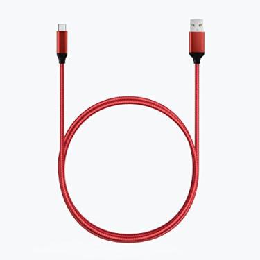 Imagem de Cabos Micro USB curtos [pacote com 5 pés] Nylon trançado, Honest kin cabo carregador USB Android rápido para Power Banks e telefones celulares Android como Samsung, HTC, LG