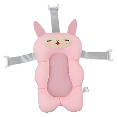 Imagem de Almofada de Banheira de bebê Em Forma de Desenho Animado Com Suporte Estável para Hora de Banho Confortável para Bebês na Cozinha ou Banheiro Com Tecido de Malha (Tipo 1) (Tipo 2) (Estilo 3)