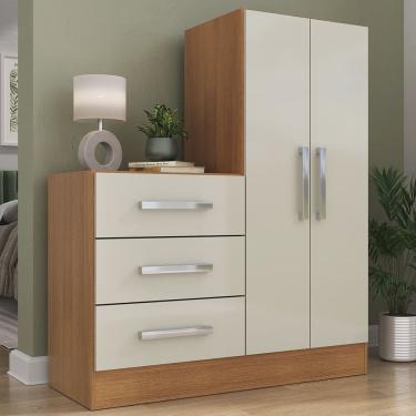 Imagem de Cômoda 2 Portas 3 Gavetas Dunas