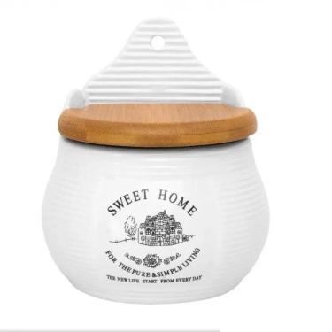 Imagem de Saleiro De Parede Cerâmica C-tampa Sweet Home Lyor