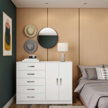 Imagem de Cômoda Ana 2 pt 5 gv Branca