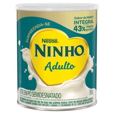 Imagem de Leite em Pó Ninho Adulto Lata 350g - Embalagem com 24 Unidades