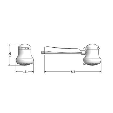 Imagem de Maxi Ducha Ultra 220v - Lorenzetti Branco