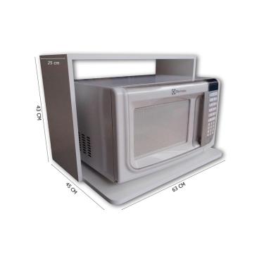 Imagem de Nicho Suporte Microondas 60(L)X40(A)X45(P) Branco