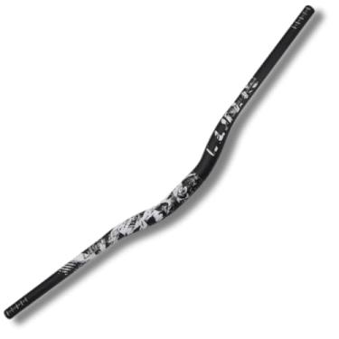 Imagem de Guidão Curvo 31.8 X 780mm 30mm Bike Mtb Bmx Guidom Enduro (Preto)