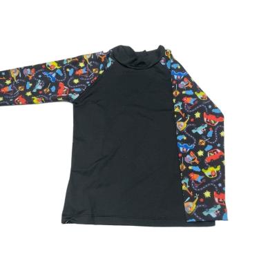 Imagem de Blusa Termica Infantil Serra e Mar Manga Longa Proteção Uv Verão Tamanho:G;Cor:;Genero:Homem-Masculino