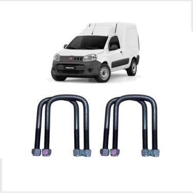 Imagem de Grampo de elevacao fiorino 2cm 4cm suspensao lift com porcas - Borfix