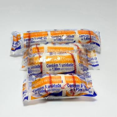 Imagem de Ataduras Crepom Crepe Branco Europa com 12 Unidades