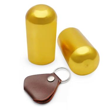 Imagem de MAXCHEER 2 peças M3.5 latão LP guitarra 3 vias interruptor interruptor captador botão para Epiphone Les Paul (ouro)