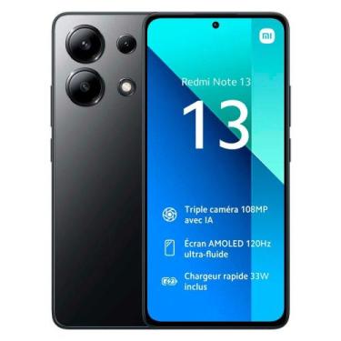 Imagem de Smartphone Not 13 512GB 8GB RAM Dual SIM Tela 6.67" - Preto